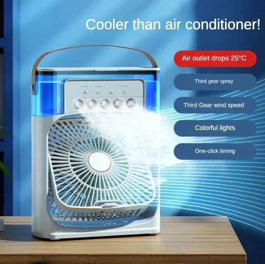 3-IN-1 HUMIDIFIER COOLING FAN